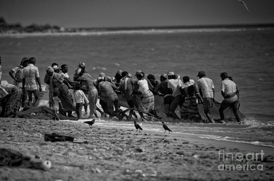 Sri Lankan Fishermen Photograph by Venura Herath