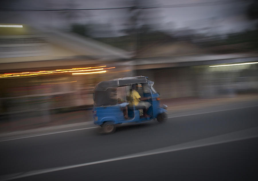 Asia Photograph - Sri Lankan Tuc Tuc by Rafa Rivas