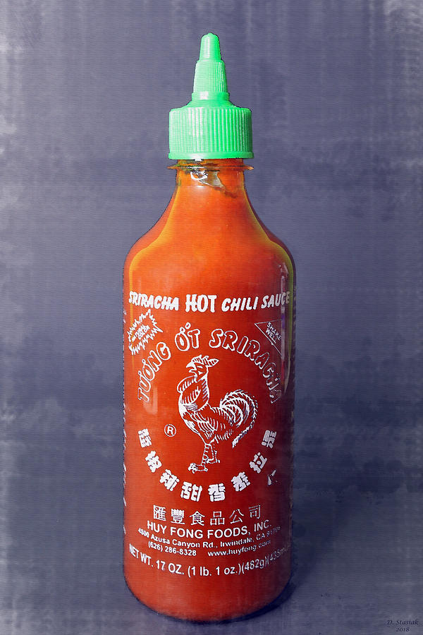 Sriracha Digital Art by David Stasiak
