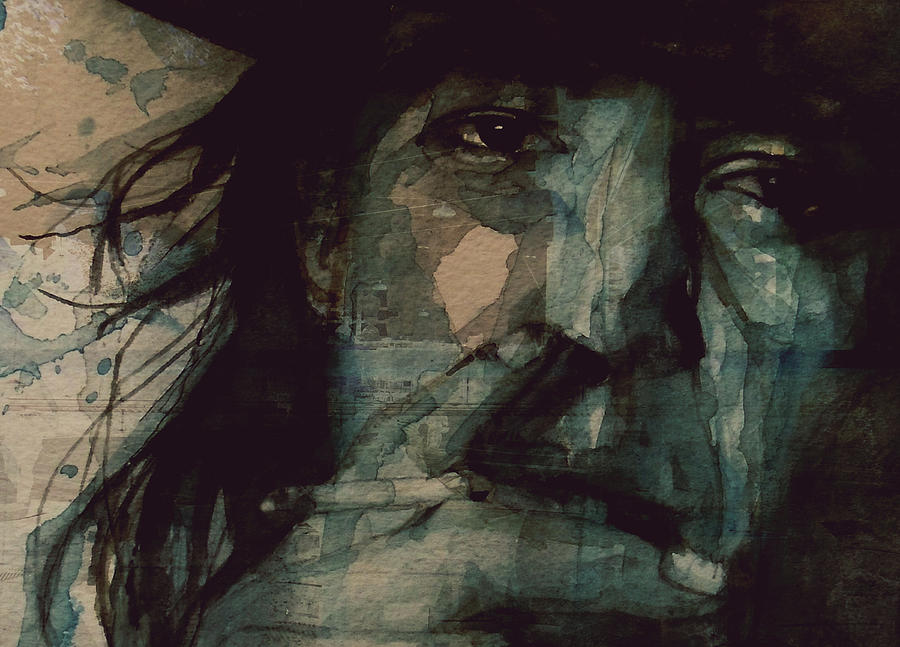 Stevie Ray Vaughan Painting - SRV by Paul Lovering