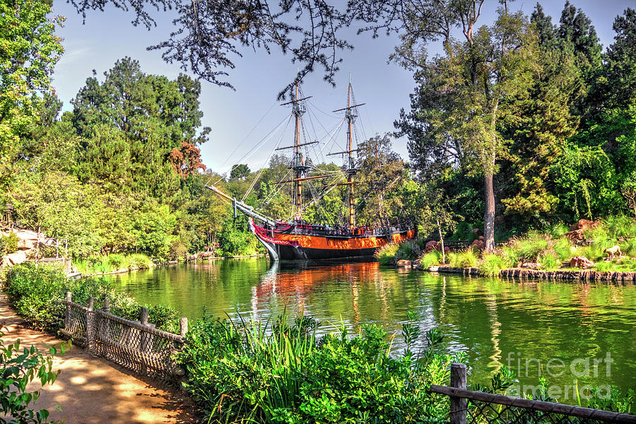 S. S. Columbia on the  Rivers of America  Photograph by Joe Lach