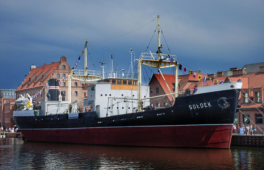 SS Soldek Photograph by Robert Grac