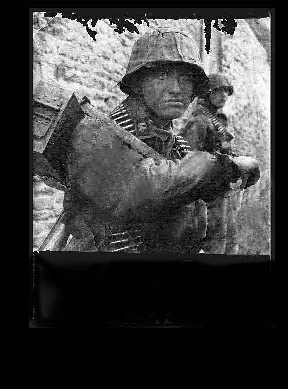 SS Waffen Corporal Otto Funk circa 1943 Photograph by David Lee Guss ...