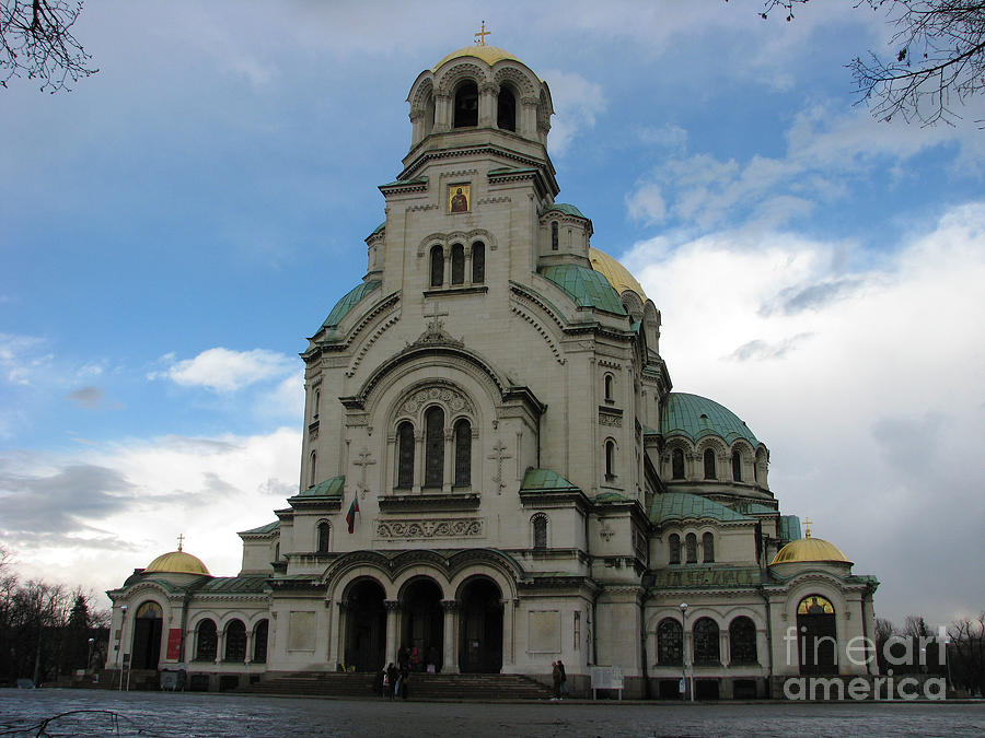St Alexander Nevski Cathedral in Sofiq Photograph by Iglika Milcheva-Godfrey