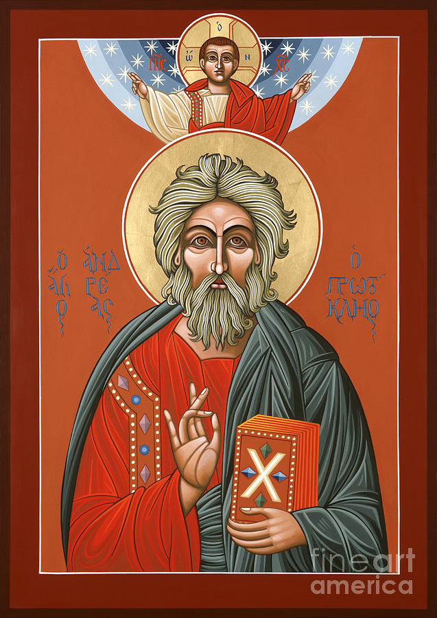 St Andrew the First Called 135 Painting by William Hart McNichols