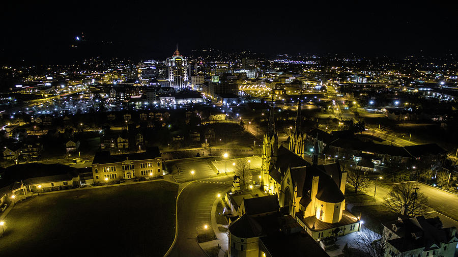 St. Andrews and CityScape Photograph by Star City SkyCams