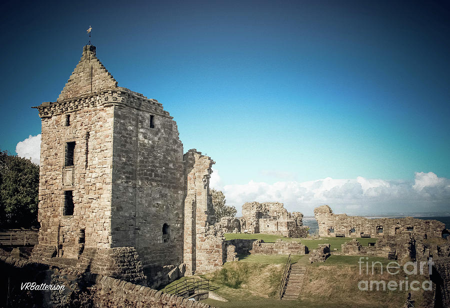 St Andrews Castle Scotland Photograph by Veronica Batterson
