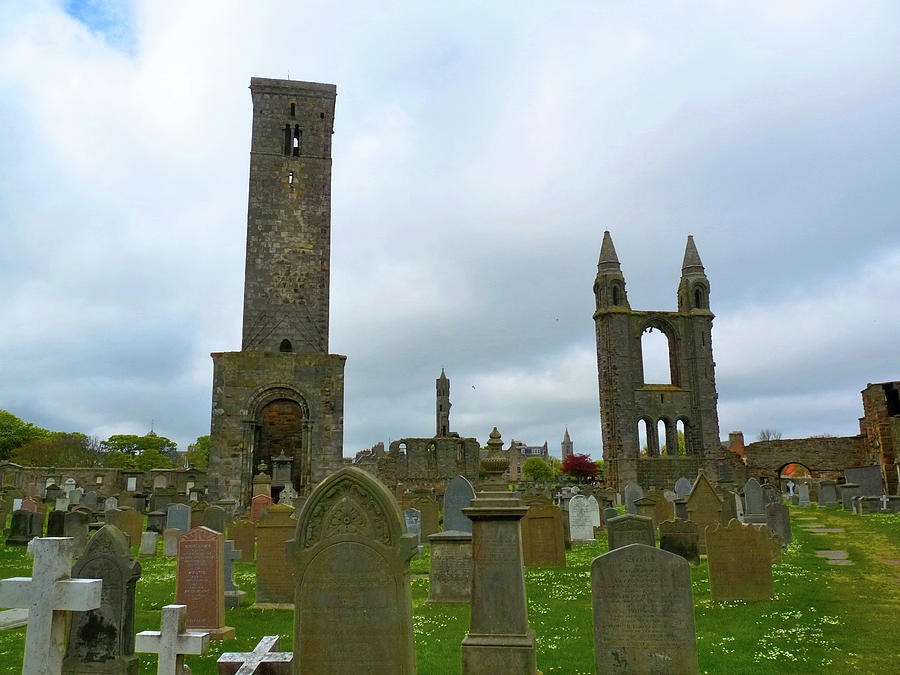 St. Andrews Cathedral Cemetery Photograph by Deborah Smolinske