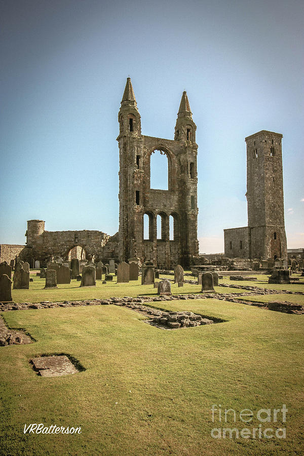 St Andrews Cathedral Ruins Photograph by Veronica Batterson