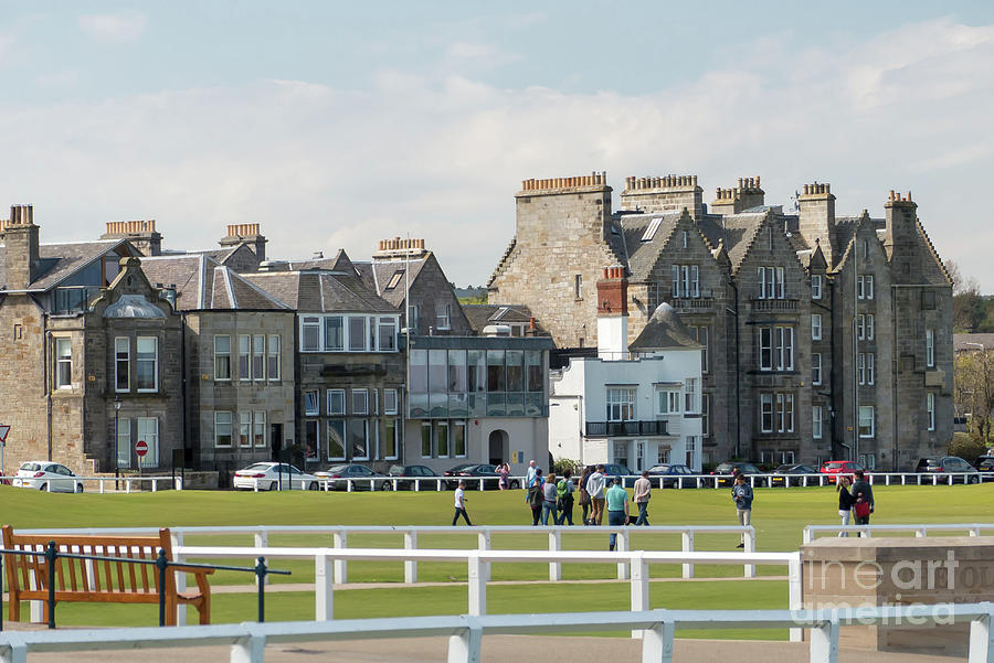 St Andrews Hotels Photograph by Rod Jones