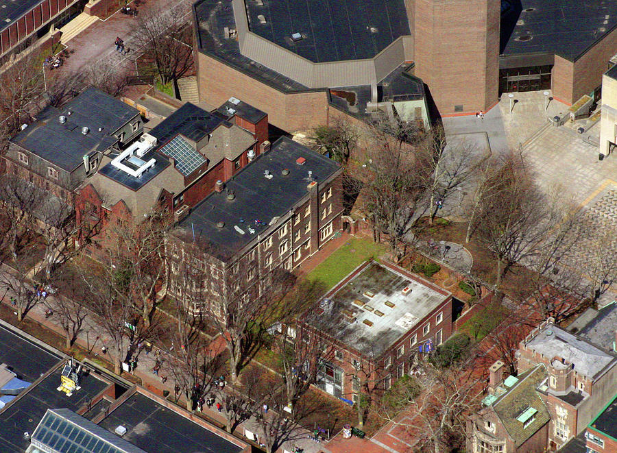 St Anthony Hall and St Elmo Fraternity Houses University of Pennsylvania Photograph by Duncan Pearson