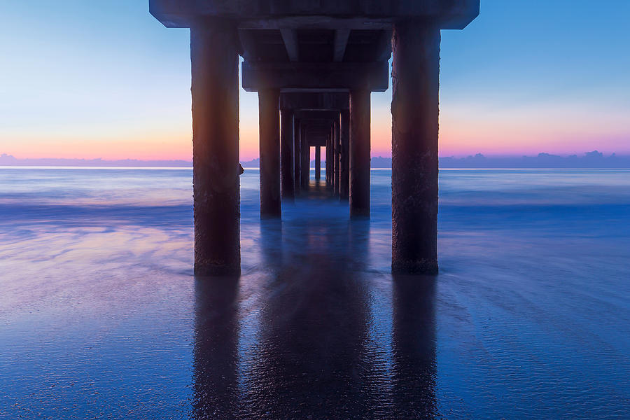 St Augustine Beach Pier Photograph by Stefan Mazzola