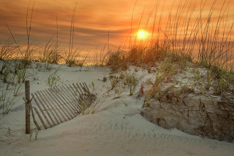 St. Augustine Beach Sunset Photograph by Mitch Spence