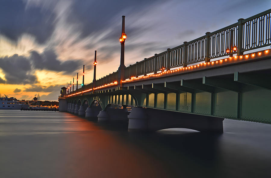 St. Augustine Bridge Photograph by Lisa Lambert-Shank