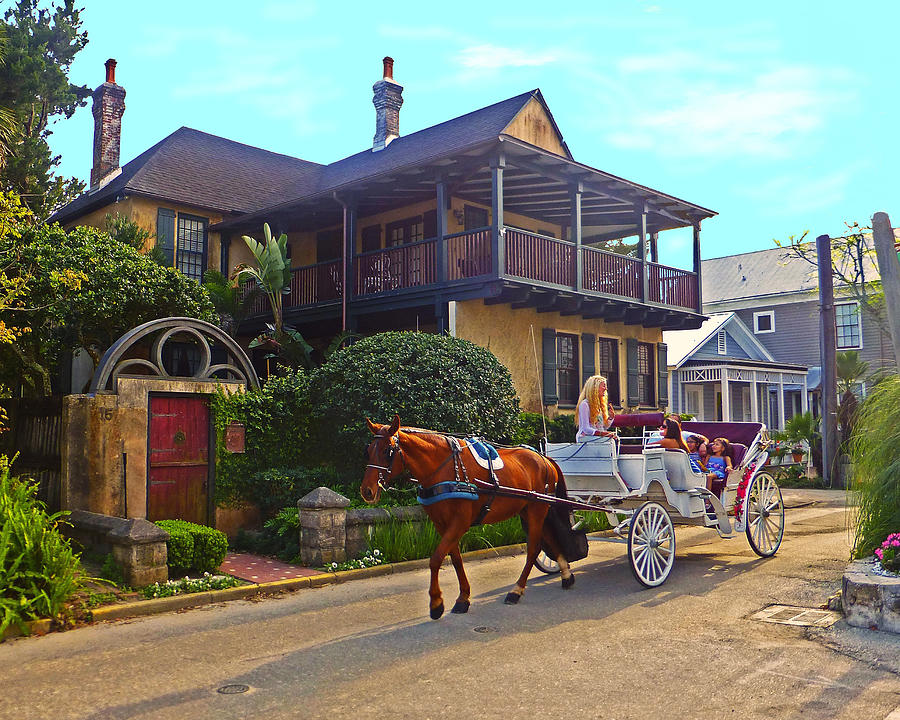 wine and carriage tour st augustine