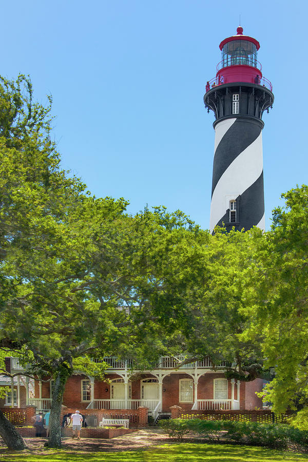 St. Augustine Light Station - Florida Photograph by Mitch Spence