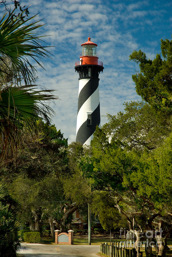 St. Augustine Lighthouse - FLorida Photograph by Anthony Totah