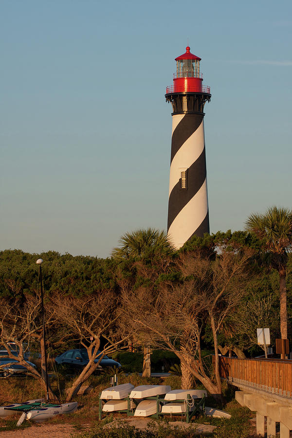 St. Augustine Lighthouse Photograph by Paul Rebmann