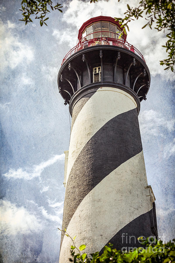 St. Augustine Lighthouse Photograph by Todd Blanchard