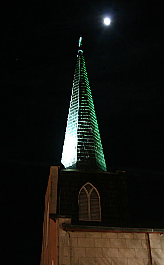 St. Augustine Moon Photograph by Bob Johnson