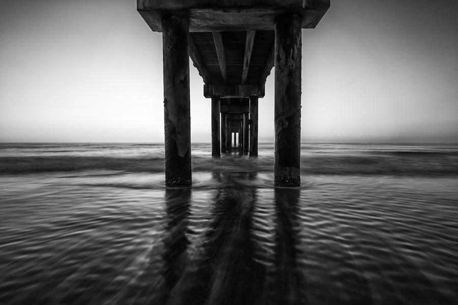 St Augustine pier at daybreak Photograph by Stefan Mazzola