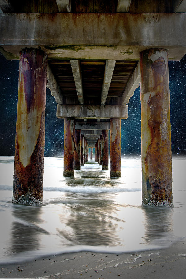 St Augustine Pier Photograph by Greg Waters