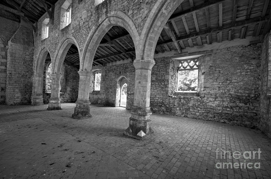 Black And White Photograph - St Boltophs by Steev Stamford