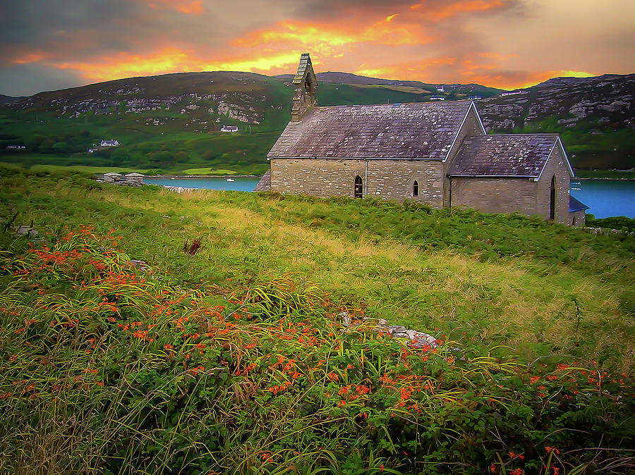 St. Brendan the Navigator Church of Ireland in Crookhaven Photograph by James Truett