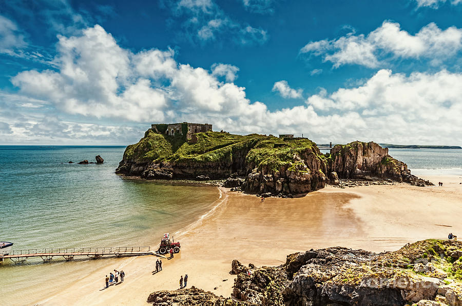 St Catherines Island Tenby Photograph by Steve Purnell