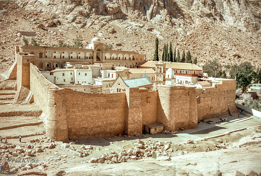 St Catherines Monastery...Sinai Photograph by Paul Vitko
