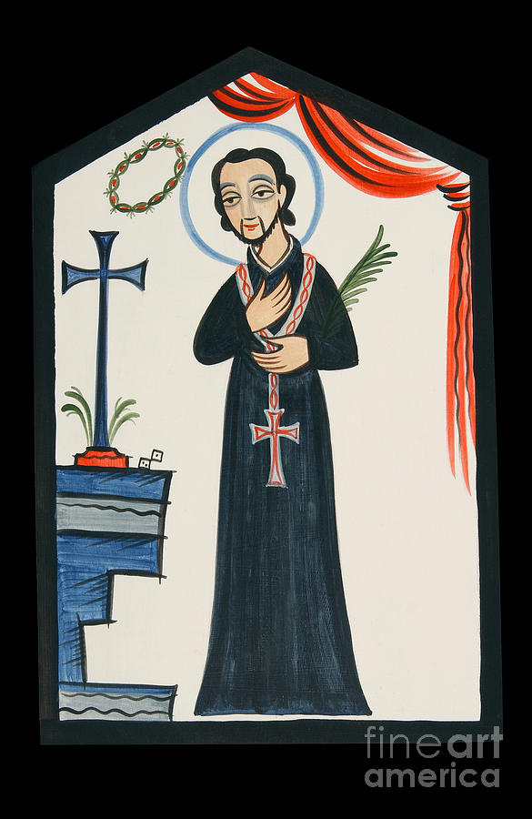 St. Cayetano - AOCAY Painting by Br Arturo Olivas OFS