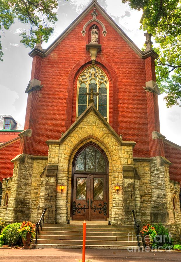 Cincinnati Photograph - St. Clare Convent Chapel by Paul Lindner