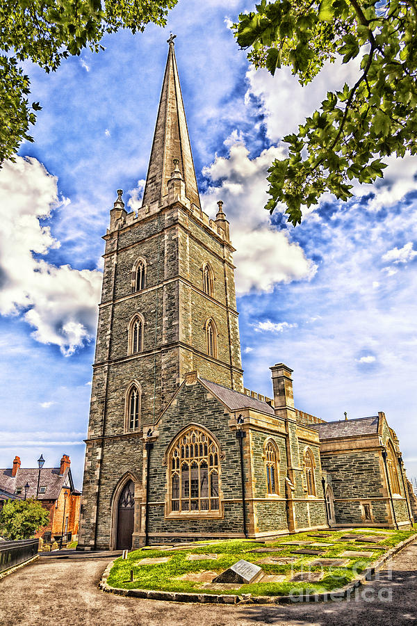 St. Columbs Cathedral, Derry Photograph by Jim Orr