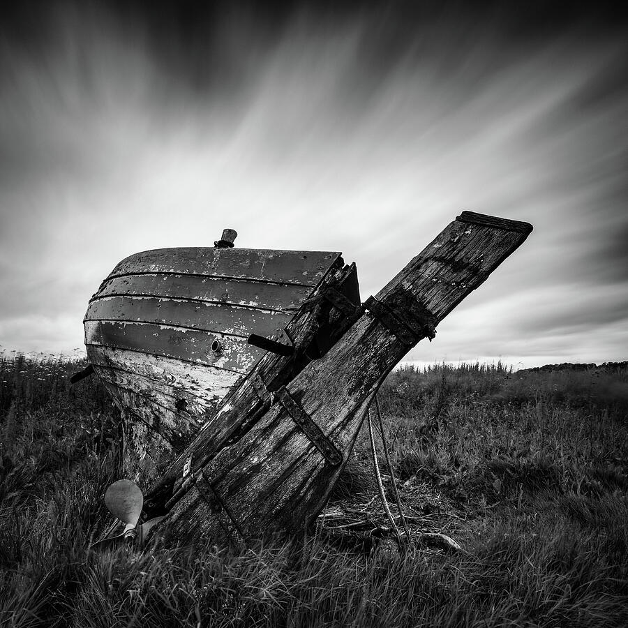 St Cyrus Wreck Photograph by Dave Bowman