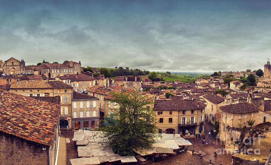 St-Emilion panorama Photograph by Ariadna De Raadt