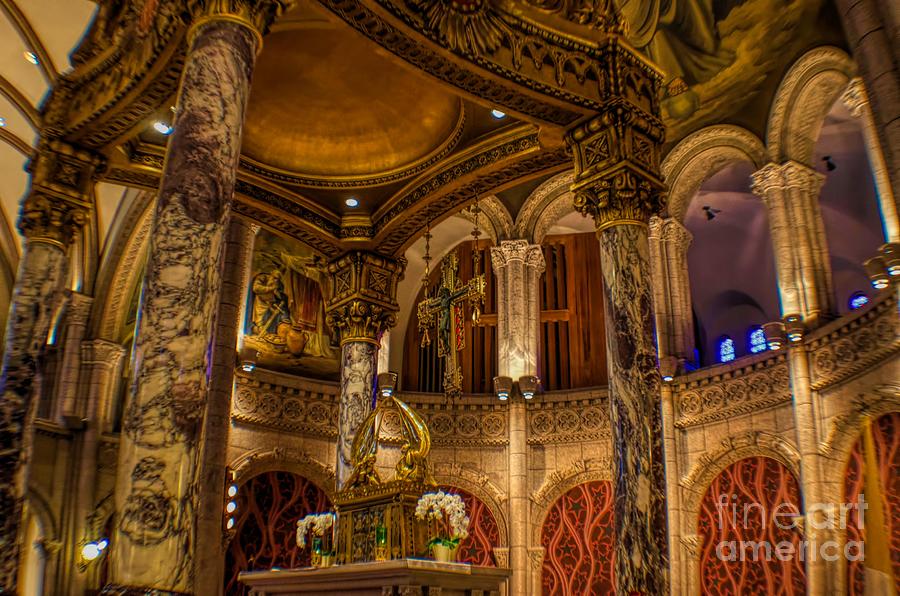 St Francis Assisi Church Springfield Illinois Photograph by Luther Fine Art