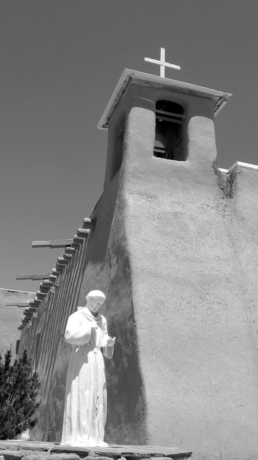St. Francis in Taos Photograph by Patricia Januszkiewicz