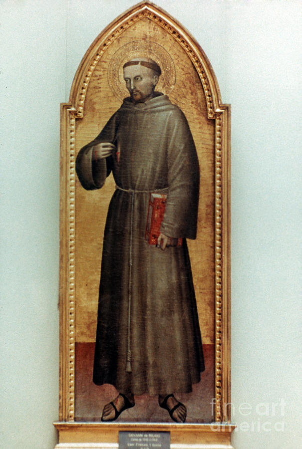 Portrait Painting - St. Francis Of Assisi by Granger