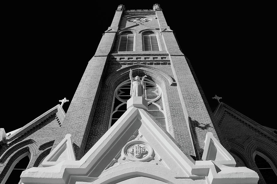 St. Francis Xavier Cathedral Alexandria Louisiana Photograph by Eugene Campbell