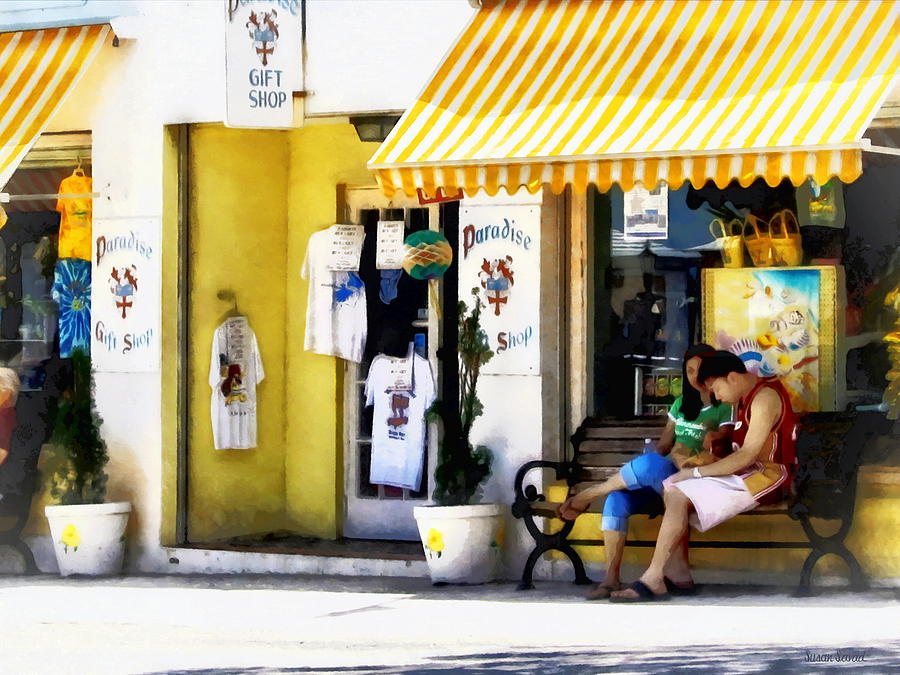 St. George Bermuda - Shopping on a Sunny Afternoon Photograph by Susan Savad