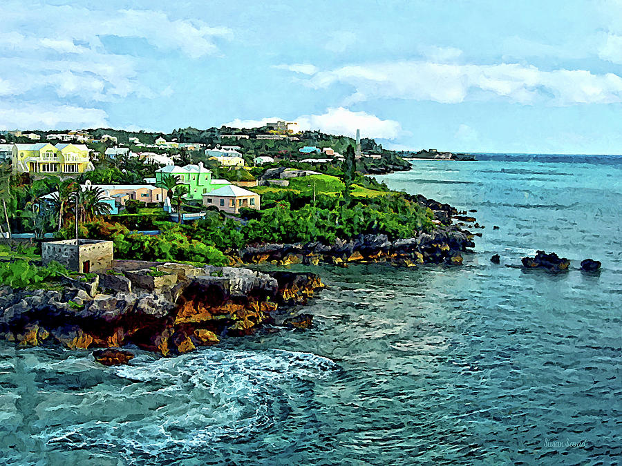 St. George Bermuda Shoreline Photograph by Susan Savad