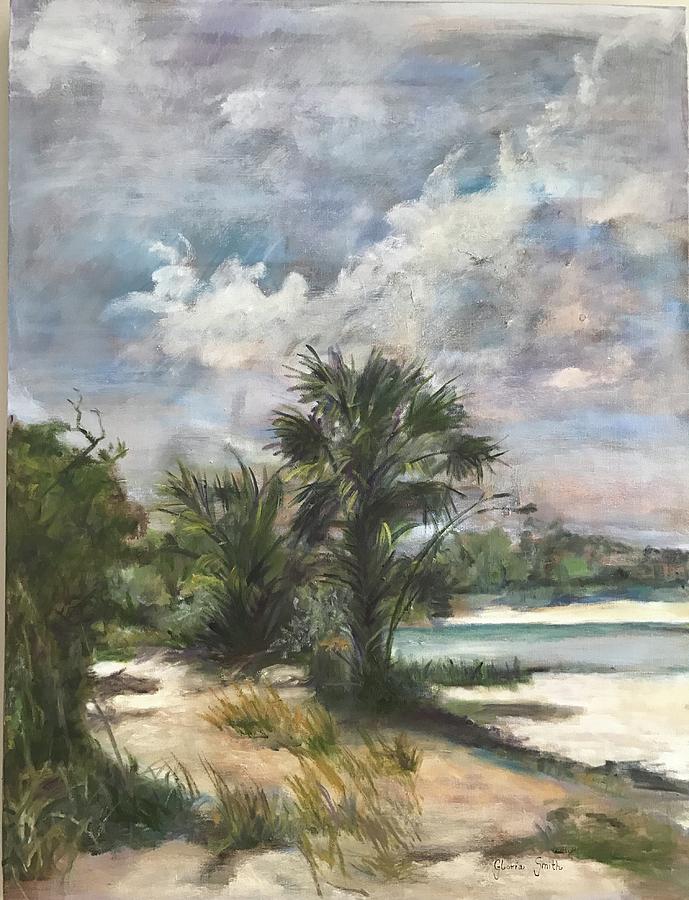 St. George Island Painting by Gloria Smith