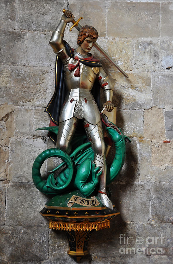 St. George patron saint of England Photograph by Paul Cummings - Fine ...