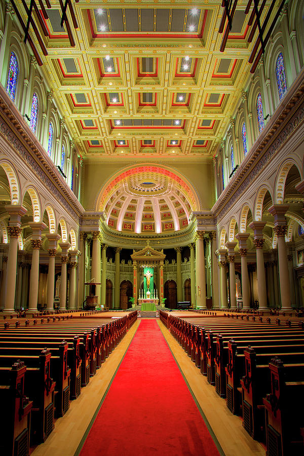 St Ignatius Interior 2 Photograph by Paul LeSage