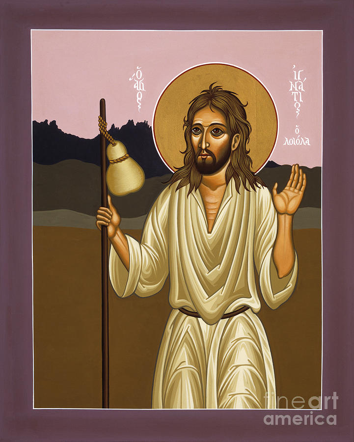 St Ignatius the Pilgrim 021 Painting by William Hart McNichols