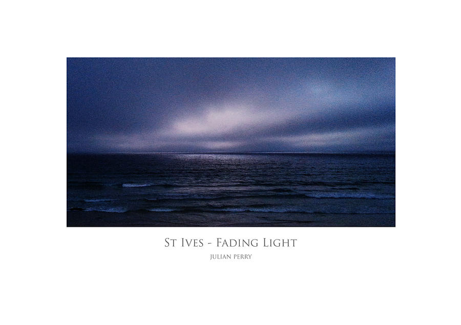 St Ives - Fading Light Digital Art by Julian Perry