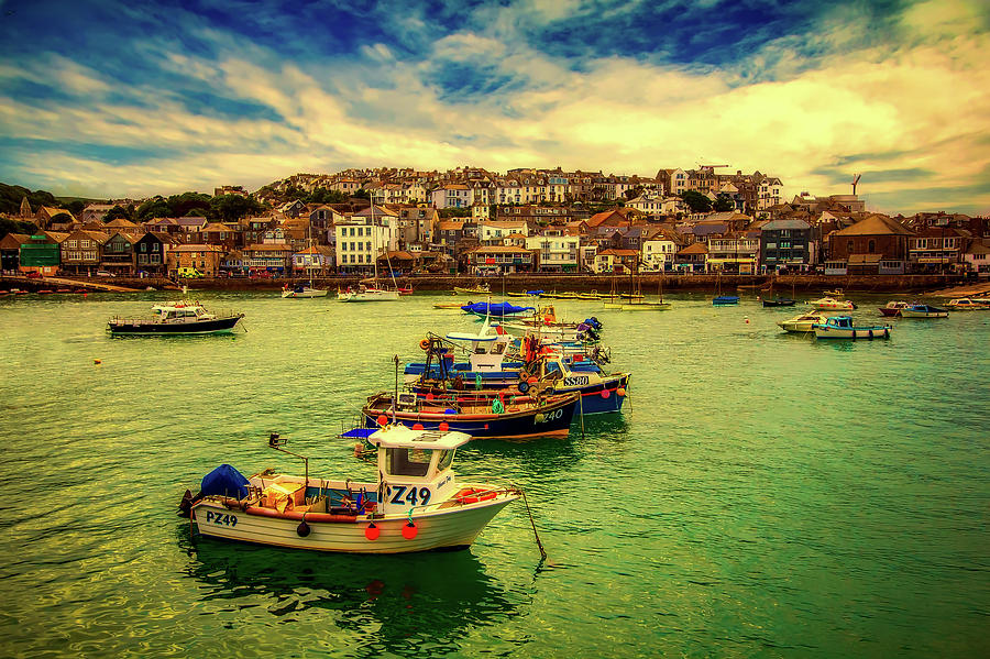 St Ives Harbor Photograph by Mountain Dreams