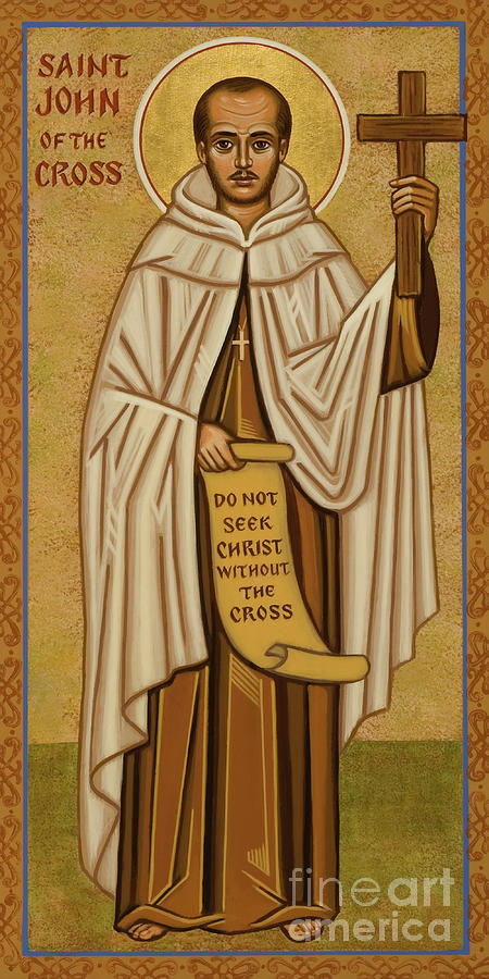 St. John of the Cross - JCCRO Painting by Joan Cole