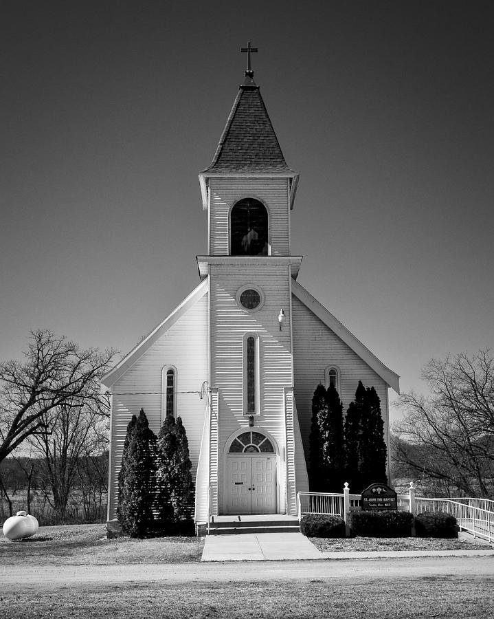 St John the Baptist Church - Arena - Wisconsin Photograph by Steven Ralser