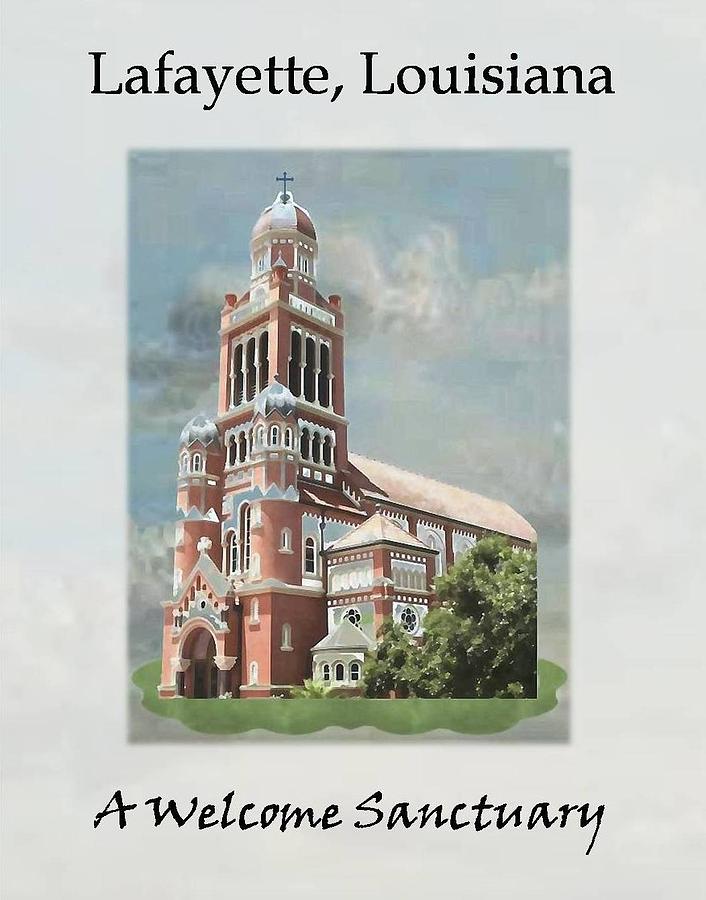 St. Johns Cathedral Mixed Media by Brenda Garacci St. Johns Cathedral Mixed Media by Brenda Garacci